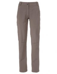 Spodnie damskie Farley Stretch Pants III. Białe spodnie sportowe damskie Vaude, bez wzorów, z materiału, narciarskie. Za 529.90 zł.