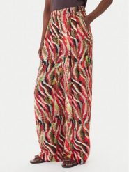 LOLA CASADEMUNT Spodnie materiałowe MS2614027 Kolorowy Wide Leg. Spodnie materiałowe damskie LOLA CASADEMUNT, bez wzorów, z materiału. Za 627.99 zł.