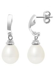 Pearl Addict Srebrne kolczyki-wkrętki z perłami rozmiar: onesize. Białe kolczyki damskie Pearl Addict, z perłą, srebrne. Za 252.99 zł.