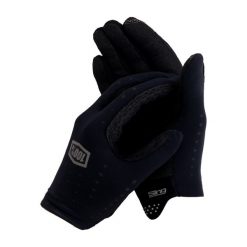 Rękawiczki rowerowe 100% Sling. Czarne rękawiczki damskie 100%, bez wzorów. Za 119.99 zł.