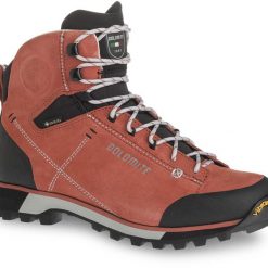 Buty damskie Dolomite 54 Hike Evo GTX. Czerwone obuwie trekkingowe damskie Dolomite, z gore-texu, bez zapięcia. Za 609.15 zł.