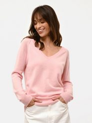 Just Cashmere Kaszmirowy sweter "Phoebe" w kolorze jasnoróżowym rozmiar: L. Różowe swetry klasyczne damskie Just Cashmere, l, z kaszmiru, bez kołnierzyka. Za 390.00 zł.