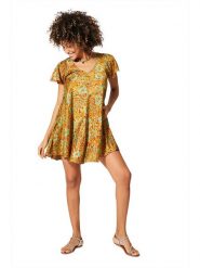 Ipanima Sukienka w kolorze pomarańczowym rozmiar: 34/36. Pomarańczowe sukienki damskie Ipanima, bez wzorów, klasyczne, bez ramiączek. Za 78.99 zł.