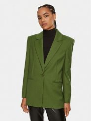 Patrizia Pepe Marynarka 8S0494 A106-G163 Zielony Regular Fit. Zielone marynarki i żakiety damskie Patrizia Pepe, s, bez wzorów, z syntetyku. Za 1,109.00 zł.