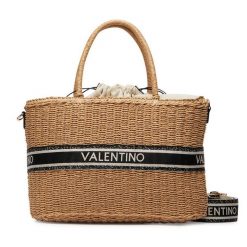 Torebka Valentino. Brązowe torebki klasyczne damskie Valentino, bez dodatków. Za 719.99 zł.