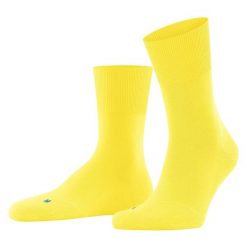 Skarpety Falke Run. Zielone skarpetki damskie Falke, bez wzorów, z bawełny. Za 119.50 zł.