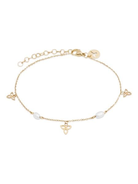 Tamaris Bransoletka z elementami ozdobnymi rozmiar: onesize. Białe bransoletki damskie Tamaris, ze stali. Za 130.99 zł.