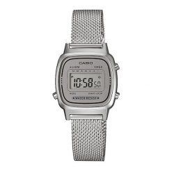 Zegarek Casio. Szare zegarki damskie Casio, srebrne. Za 189.99 zł.