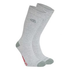 Skarpetki Unisex Dla Dorosłych Insect Repellent. Szare skarpetki damskie Craghoppers, bez wzorów. Za 83.99 zł.