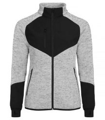 Clique Haines Women Kurtka z polaru i softshell — ciepła i praktyczna. Szare bluzy damskie CLIQUE, m, bez wzorów, z dzianiny, bez kaptura. Za 279.42 zł.