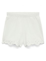 Vero Moda Szorty w kolorze białym rozmiar: XS. Białe szorty damskie Vero Moda, bez wzorów, z bawełny, z podwyższonym stanem. Za 51.95 zł.