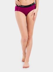 Figi damskie Sensor Merino Active Panties. Czerwone figi Sensor, bez wzorów, z materiału. Za 90.19 zł.