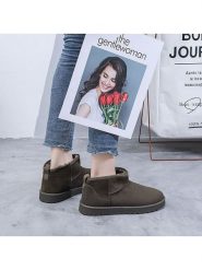 C'M Botki w kolorze khaki rozmiar: 40. Brązowe botki damskie C'M, bez obcasa, bez zapięcia. Za 114.17 zł.