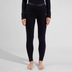 Legginsy termoaktywne damskie Odlo MERINO 260. Czarne legginsy damskie ODLO, s, bez wzorów. Za 529.99 zł.