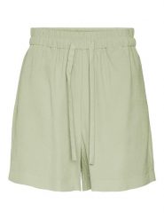 Vero Moda Szorty "Carmen" w kolorze zielonym rozmiar: XS. Zielone szorty damskie Vero Moda, bez wzorów, z podwyższonym stanem. Za 32.90 zł.