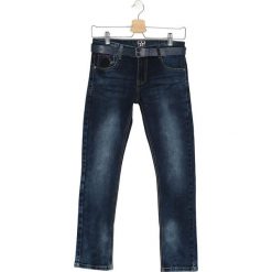 Granatowe Jeansy Make A Mistake. Jeansy chłopięce marki 4F. Za 34.99 zł.