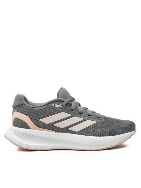 Adidas Buty do biegania Runfalcon 5 IE8823 Szary. Szare obuwie sportowe damskie Adidas, z materiału, bez zapięcia, do biegania. Za 199.99 zł.