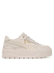 Puma Sneakersy Karmen Ii Idol Charm Jr 407731 Beżowy jasny. Brązowe buty sportowe dziewczęce Puma, ze skóry, bez zapięcia. Za 279.99 zł.