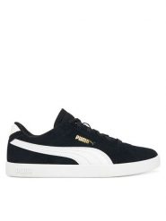 Puma Sneakersy Puma Club II 397444-01 Czarny. Czarne obuwie sportowe damskie Puma, ze skóry, bez zapięcia. Za 219.99 zł.