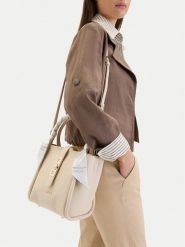 MEXX Torebka EO-MEXX-B-003-09 Beżowy. Brązowe kuferki damskie Mexx, bez wzorów, z materiału, bez dodatków. Za 279.99 zł.