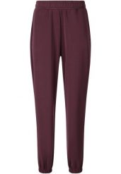 Damskie spodnie dresowe Athlecia Jillnana. Czerwone spodnie sportowe damskie Athlecia, s, bez wzorów, z dresówki, z standardowym stanem, do biegania. Za 217.50 zł.
