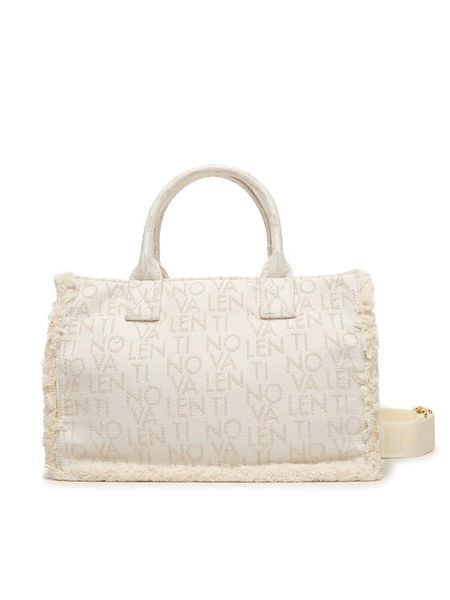 Valentino Torebka Shyla VBS8Y905 Biały. Białe torebki klasyczne damskie Valentino, z materiału, bez dodatków. Za 443.99 zł.