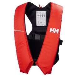 Kamizelka asekuracyjna dla dorosłych unisex Helly Hansen Rider Compact 50N. Czerwone kamizelki damskie Helly Hansen, m, bez wzorów, bez kaptura. Za 350.00 zł.