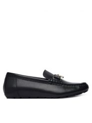 Tommy Hilfiger Mokasyny Enamel Charm Leather FW0FW09532 Czarny. Czarne mokasyny damskie Tommy Hilfiger, ze skóry, bez obcasa. Za 489.99 zł.