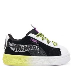 Sneakersy Puma. Czarne szorty damskie Puma, bez wzorów. Za 148.99 zł.
