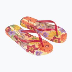 Klapki damskie Ipanema Verao Tropical. Brązowe klapki damskie Ipanema, bez wzorów, bez obcasa, bez zapięcia. Za 79.99 zł.