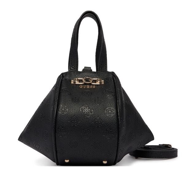 Torebka Guess. Czarne torebki klasyczne damskie Guess, bez dodatków. Za 349.99 zł.
