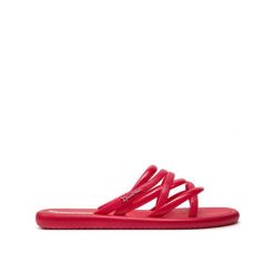 Klapki damskie Ipanema Meu Sol. Czerwone klapki damskie Ipanema, bez wzorów, bez obcasa, bez zapięcia. Za 84.99 zł.