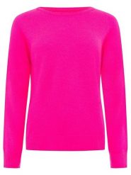 Zwillingsherz Kaszmirowy sweter w kolorze różowym rozmiar: L. Różowe swetry klasyczne damskie Zwillingsherz, l, z kaszmiru, bez kołnierzyka. Za 433.83 zł.