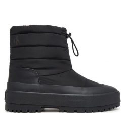 Śniegowce Calvin Klein. Czarne śniegowce damskie Calvin Klein. Za 489.99 zł.