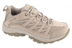 Buty trekkingowe damskie, Crestwood. Brązowe obuwie trekkingowe damskie Columbia, z materiału, przed kostkę, bez zapięcia. Za 319.99 zł.