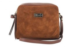 Listonoszka brązowa BARBERINI'S skórzana 710-6. Brązowe shopper bag Barberinis, bez wzorów, ze skóry, na ramię, bez dodatków. Za 219.99 zł.