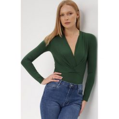Zielone Body Candletree. Zielone body i gorsety Born2be, bez wzorów. Za 74.99 zł.