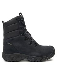 Keen Trekkingi Greta Boot Wp 1027718 Czarny. Czarne obuwie trekkingowe damskie Keen, ze skóry, bez zapięcia. Za 669.99 zł.