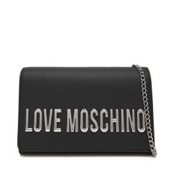 Torebka LOVE MOSCHINO. Czarne torebki wieczorowe damskie Love Moschino, bez wzorów, bez dodatków. Za 499.99 zł.