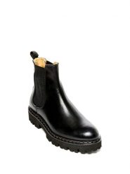 British Passport Skórzane sztyblety w kolorze czarnym rozmiar: 39. Czarne botki damskie British Passport, ze skóry, bez zapięcia. Za 204.48 zł.