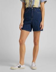 DAMSKIE SZORTY LEE Stella Short RINSE L37ENA36 112107991. Szorty damskie Lee, bez wzorów. Za 169.99 zł.