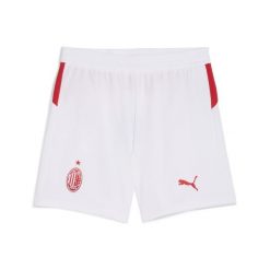 Młodzieżowe szorty AC Milan 25/26 PUMA. Biała spodenki sportowe damskie Puma, m, bez wzorów, do piłki nożnej. Za 169.00 zł.