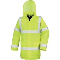 Parka Result High Viz Motorway. Żółte parki damskie RESULT, xl, z polaru, bez kaptura. Za 249.00 zł.
