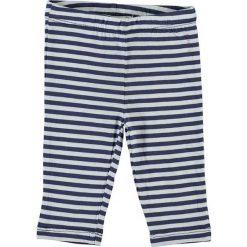 Legginsy w kolorze granatowo-białym. Białe spodnie niemowlęce ESPRIT, w paski. W wyprzedaży za 27.95 zł.