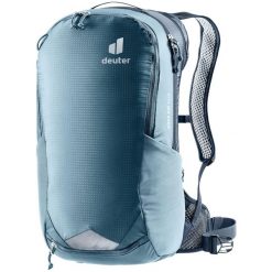 Plecak na rower Deuter Race Air 14+3 - atlantic/ink. Niebieskie plecaki Deuter, bez wzorów. Za 440.99 zł.