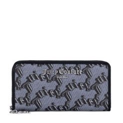 Duży Portfel Damski Juicy Couture. Szare portfele damskie Juicy Couture, bez wzorów. Za 149.99 zł.
