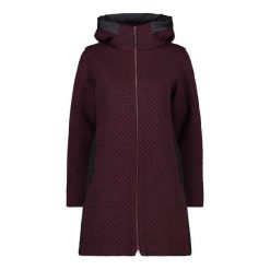 Kurtka z kapturem wooltech damska CMP. Czarne kurtki damskie CMP, bez wzorów, z syntetyku, z kapturem. Za 836.00 zł.