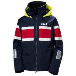 Damska kurtka z zegarkiem Helly Hansen Salt Original. Niebieskie kurtki damskie Helly Hansen, na lato, l, bez wzorów, z poliamidu, bez kaptura. Za 1,343.00 zł.