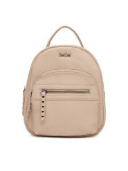 DeeZee Plecak DZE-S-009-07 Beżowy. Brązowe plecaki DeeZee, bez wzorów, ze skóry. Za 129.99 zł.