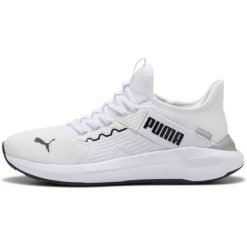 Buty sportowe Puma Softride Enzo 5 Slip Tech. Białe obuwie sportowe damskie Puma, na fitness i siłownię. Za 490.00 zł.